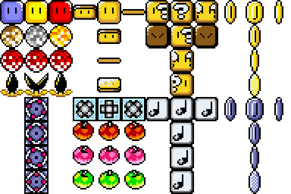 Smw Block Hit Smw Animated Blocks by skatefilter5 on DeviantArt