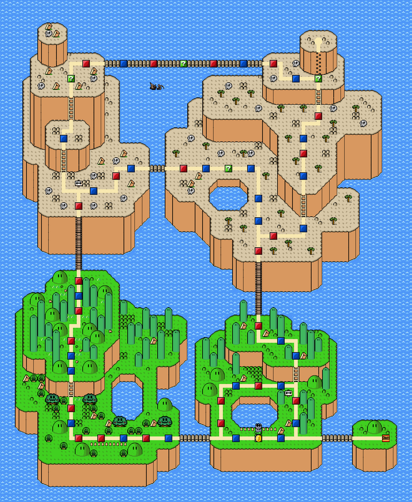 World Map Mario Party Board Game by skatefilter5 on DeviantArt