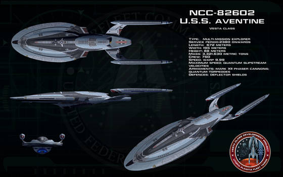 Vesta class ortho - USS Aventine