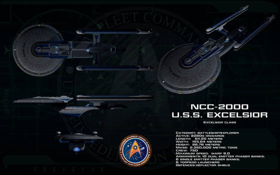Excelsior class ortho - USS Excelsior