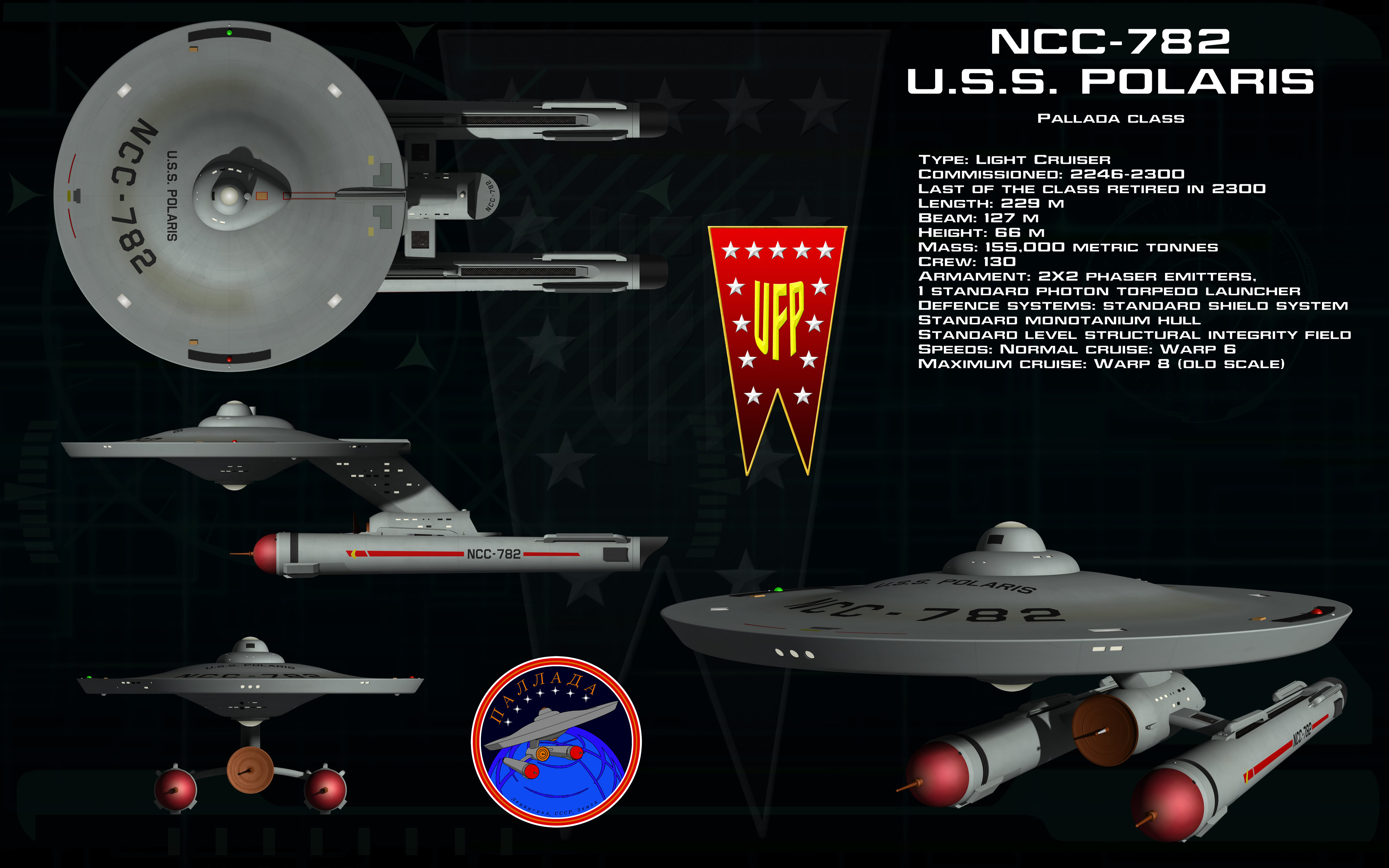 Pallada class ortho - USS Polaris by unusualsuspex on DeviantArt