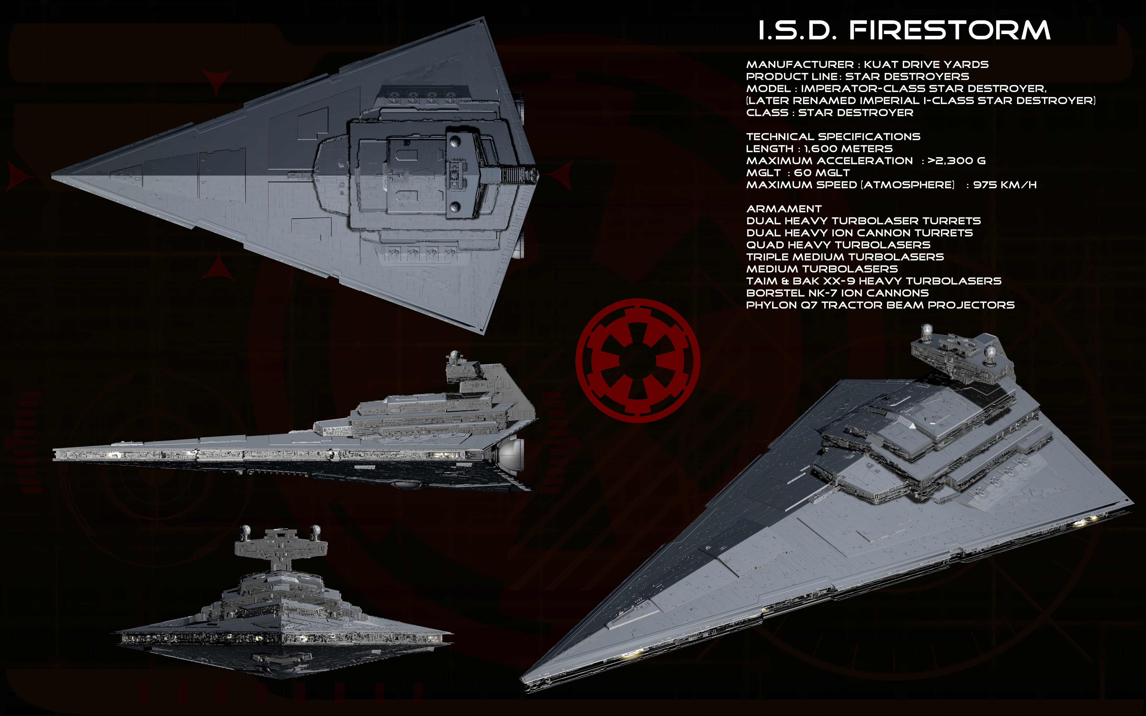 Imperial Star Destroyer ortho - ISD Firestorm