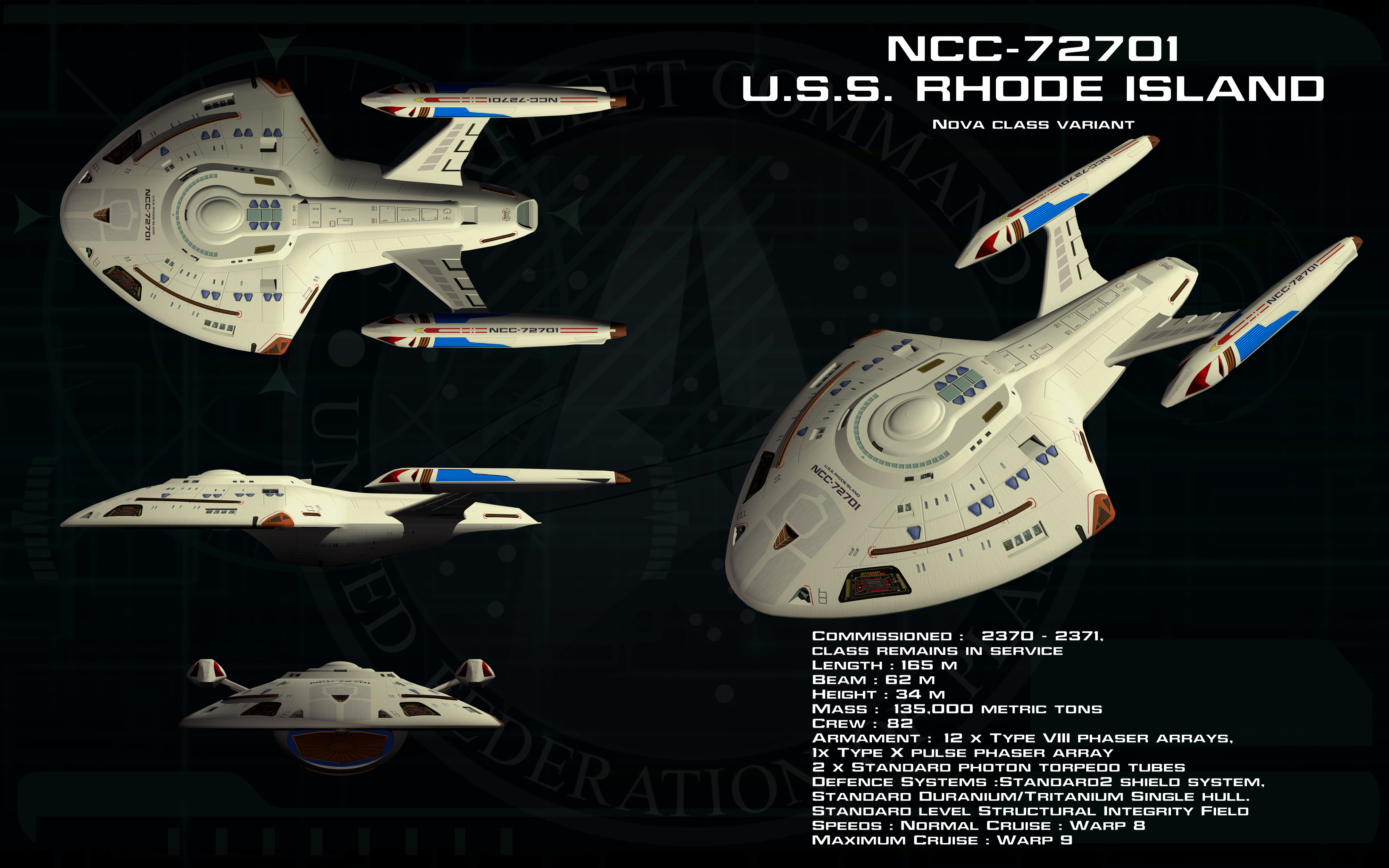 Nova variant ortho - USS Rhode Island (Updated)