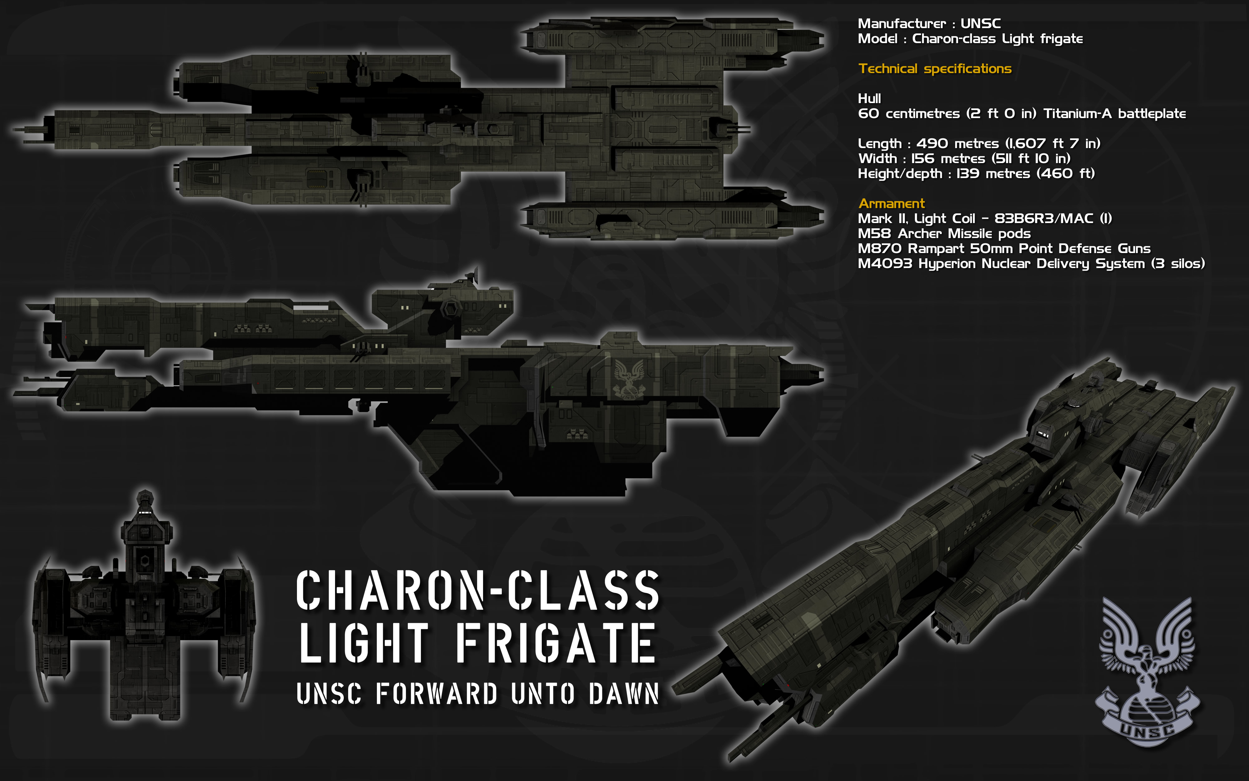Charon class light frigate ortho