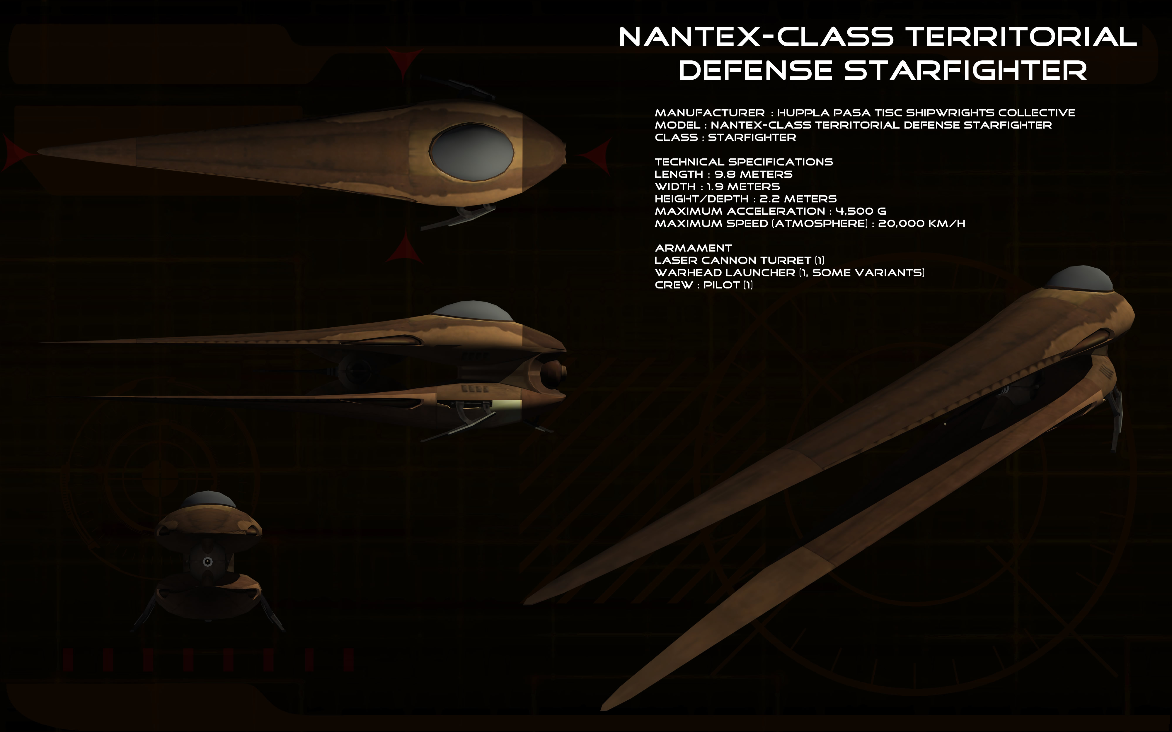 Nantex-class territorial defense starfighter