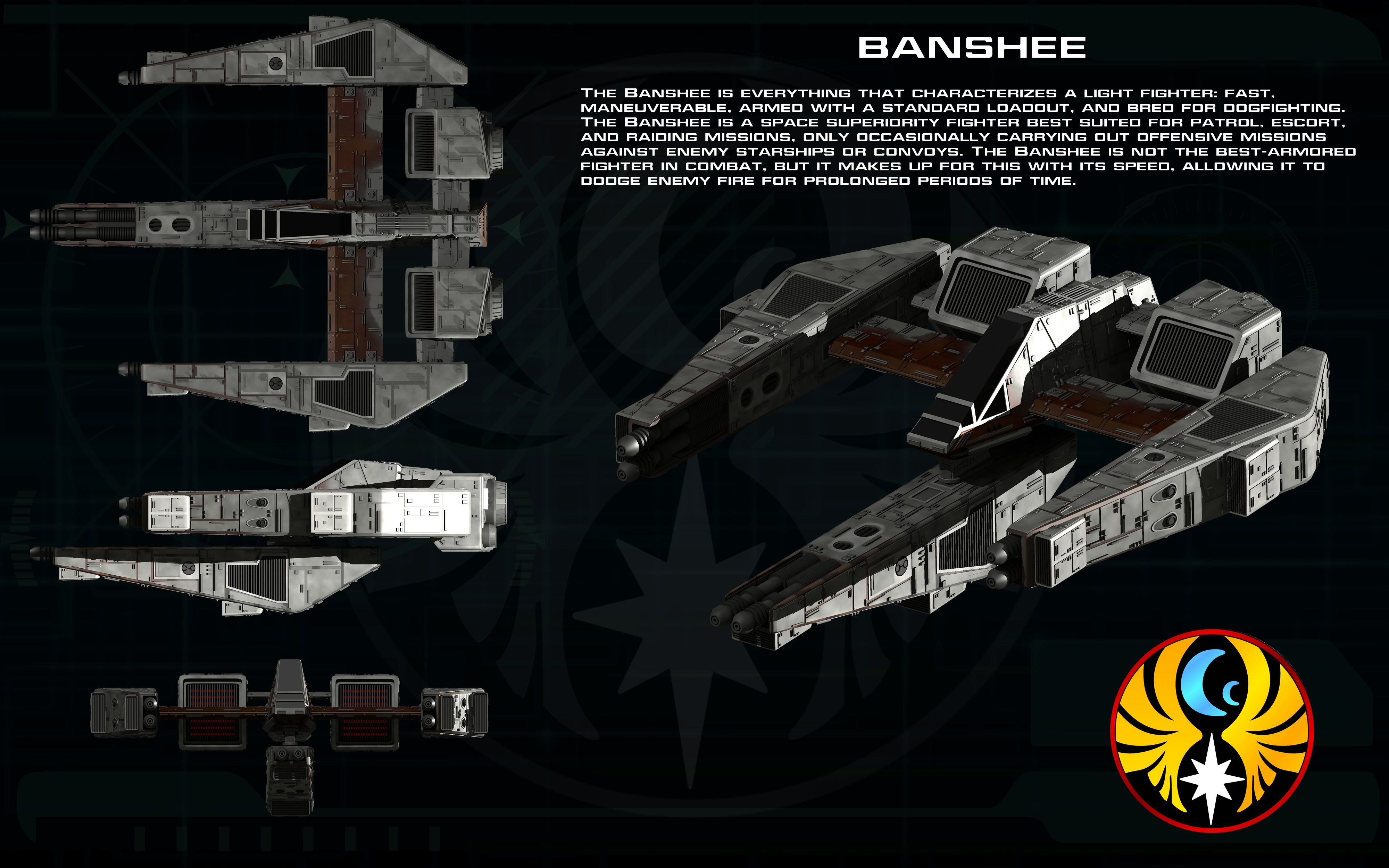Wing Commander Banshee ortho