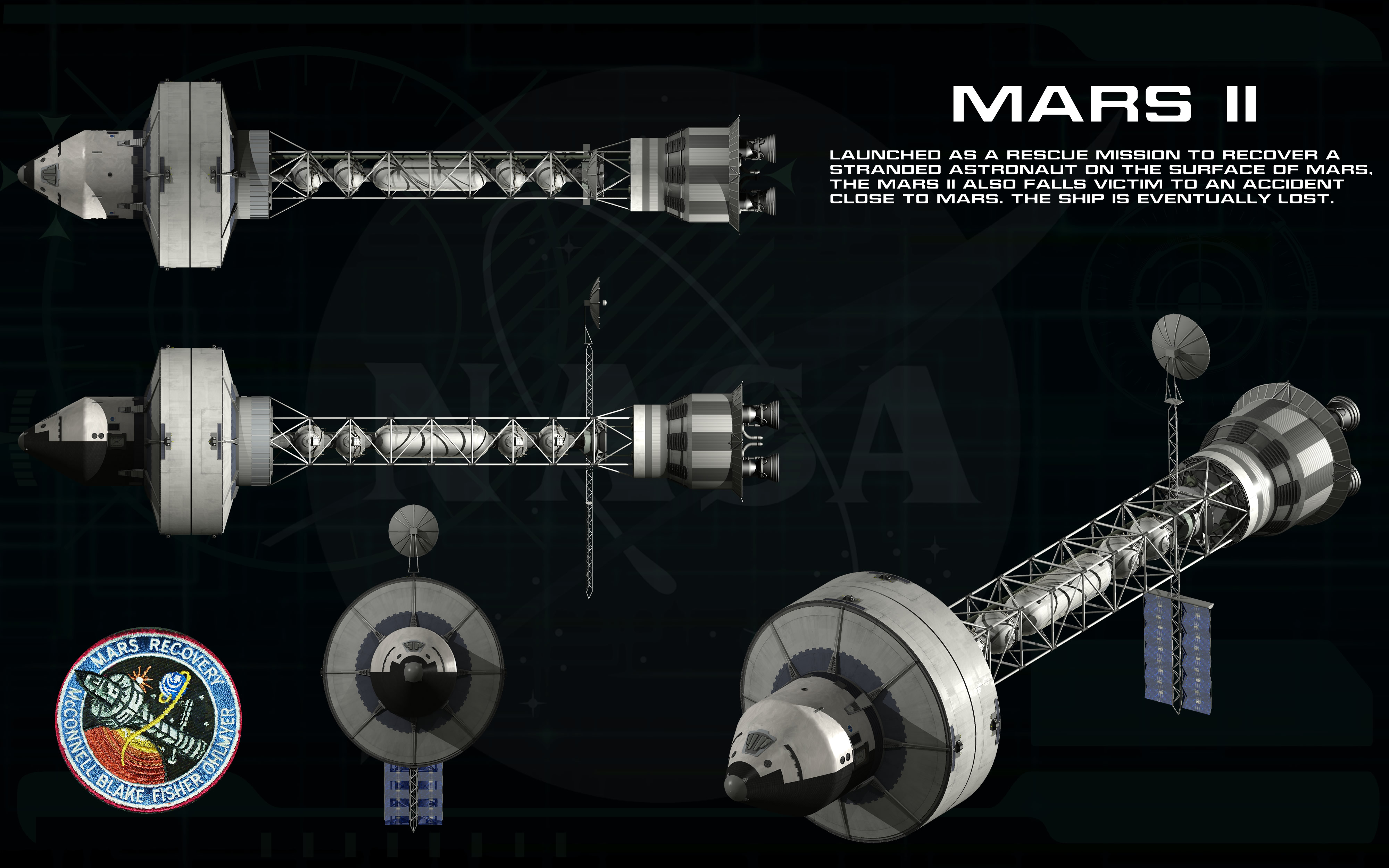 Mission To Mars - Mars II ortho