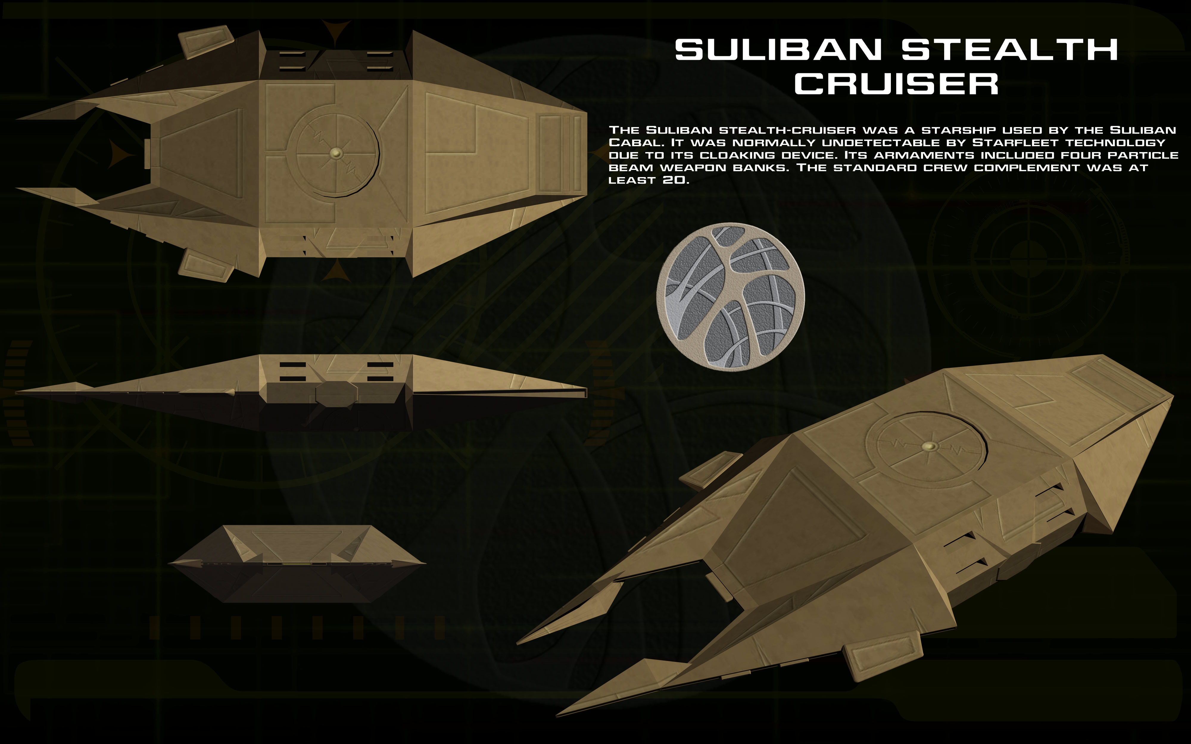 Suliban Stealth Cruiser ortho