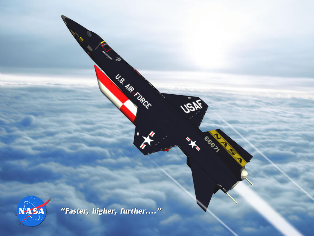 X-15 - Faster, higher, further....