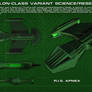 Romulan Science/Research Vessel ortho [new]