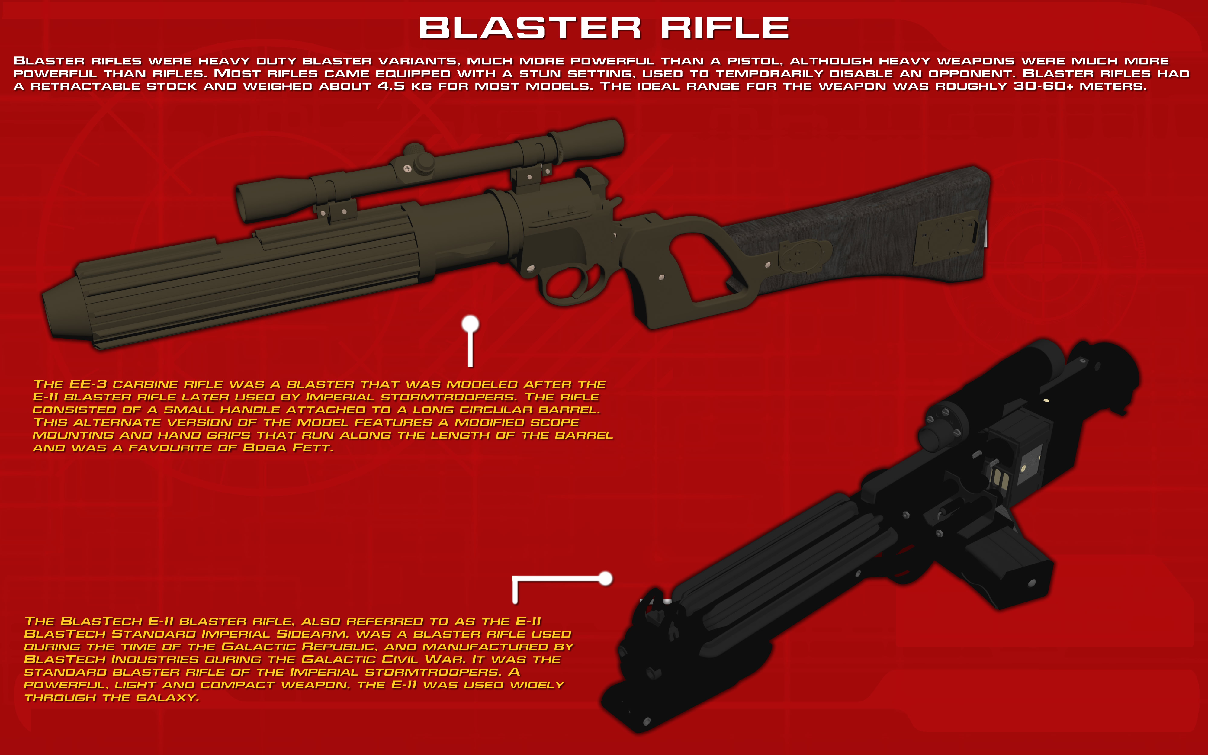 Blaster Rifle Tech Readout [New]