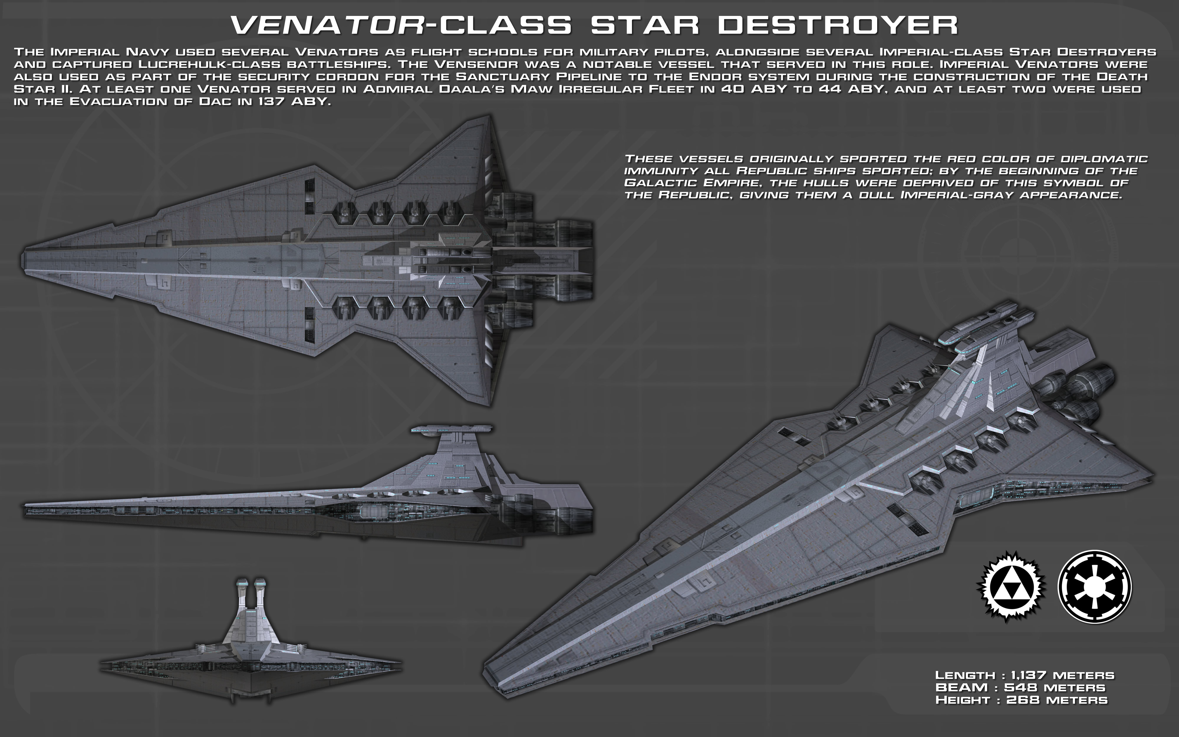 Venator Class Star Destroyer [2][New]