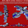 K-Wing assault starfighter ortho [New]