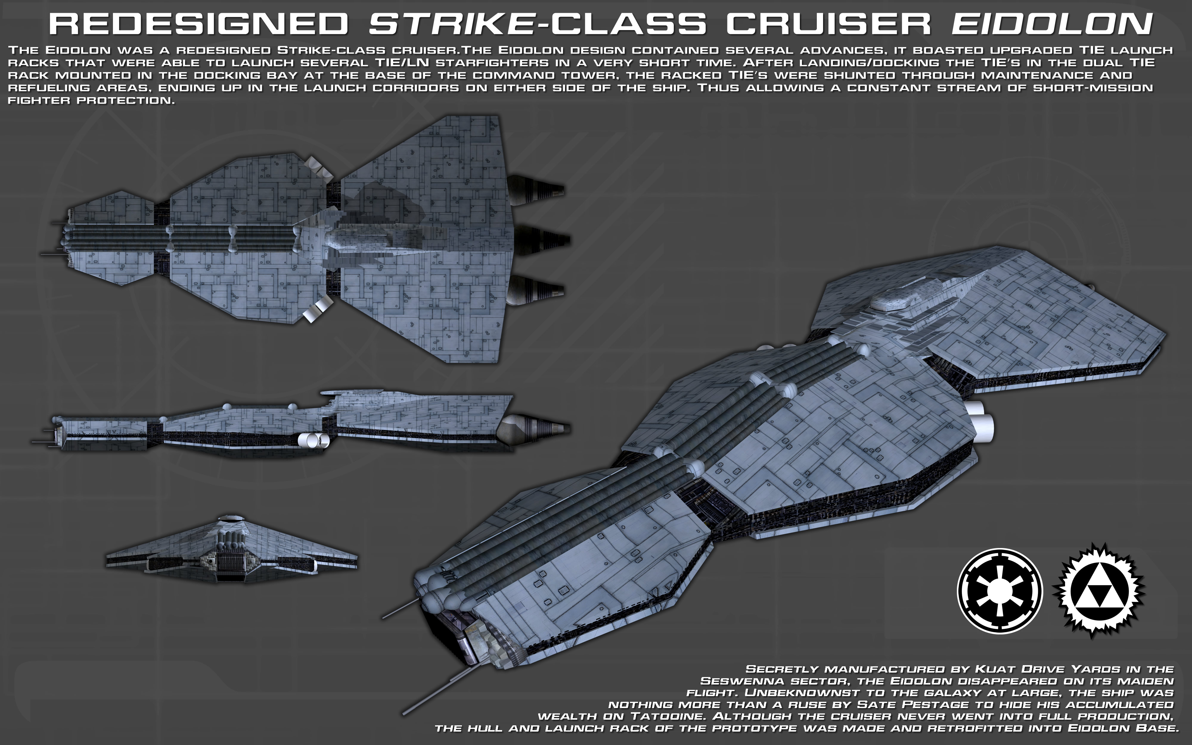 Redesigned Strike-class cruiser ortho [New]