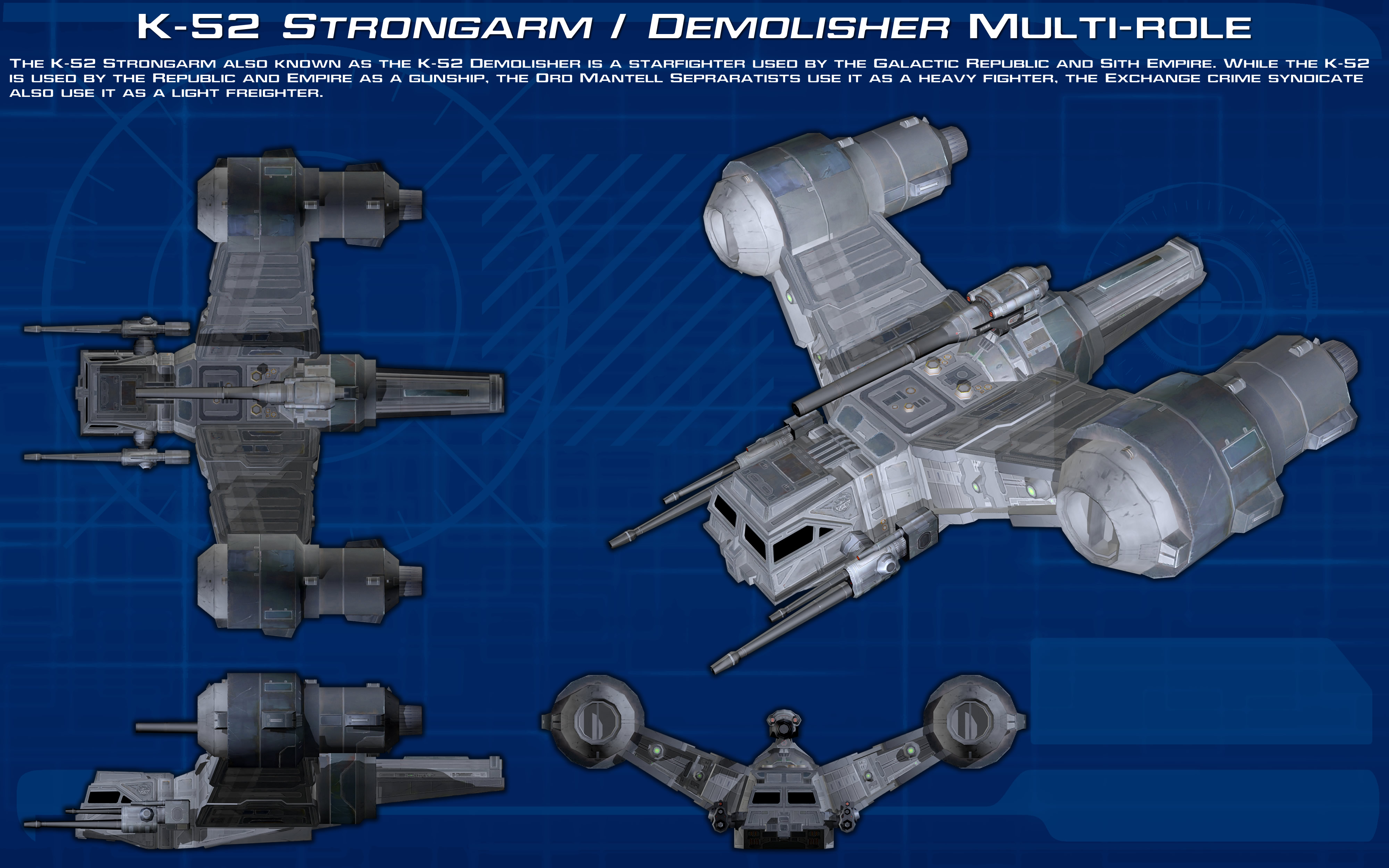 K-52 Strongarm multi-role vessel ortho [New]