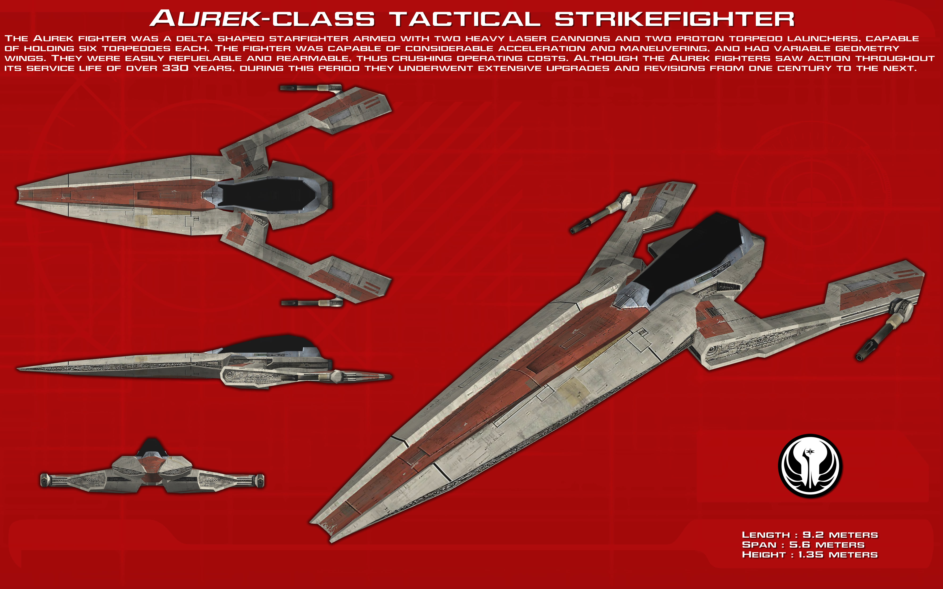 Aurek-class tactical strikefighter ortho [New]