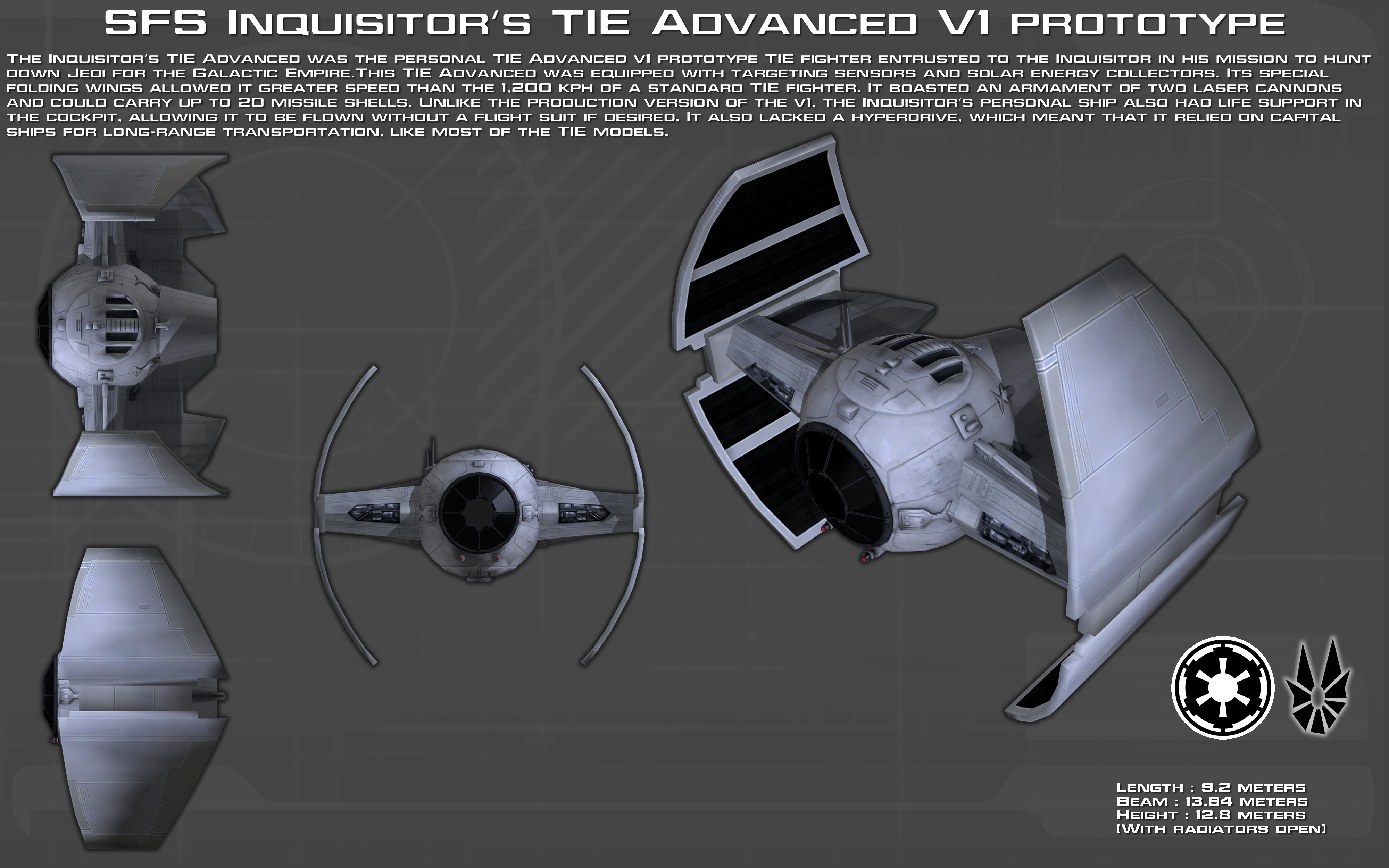 Inquisitor s TIE Advanced V1 Ortho 1 Update By Unusualsuspex On inquisitor-s-tie-advanced-v1-ortho-1-update-by-unusualsuspex-on
