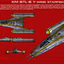 BTL-B Y-wing starfighter ortho [Updated]