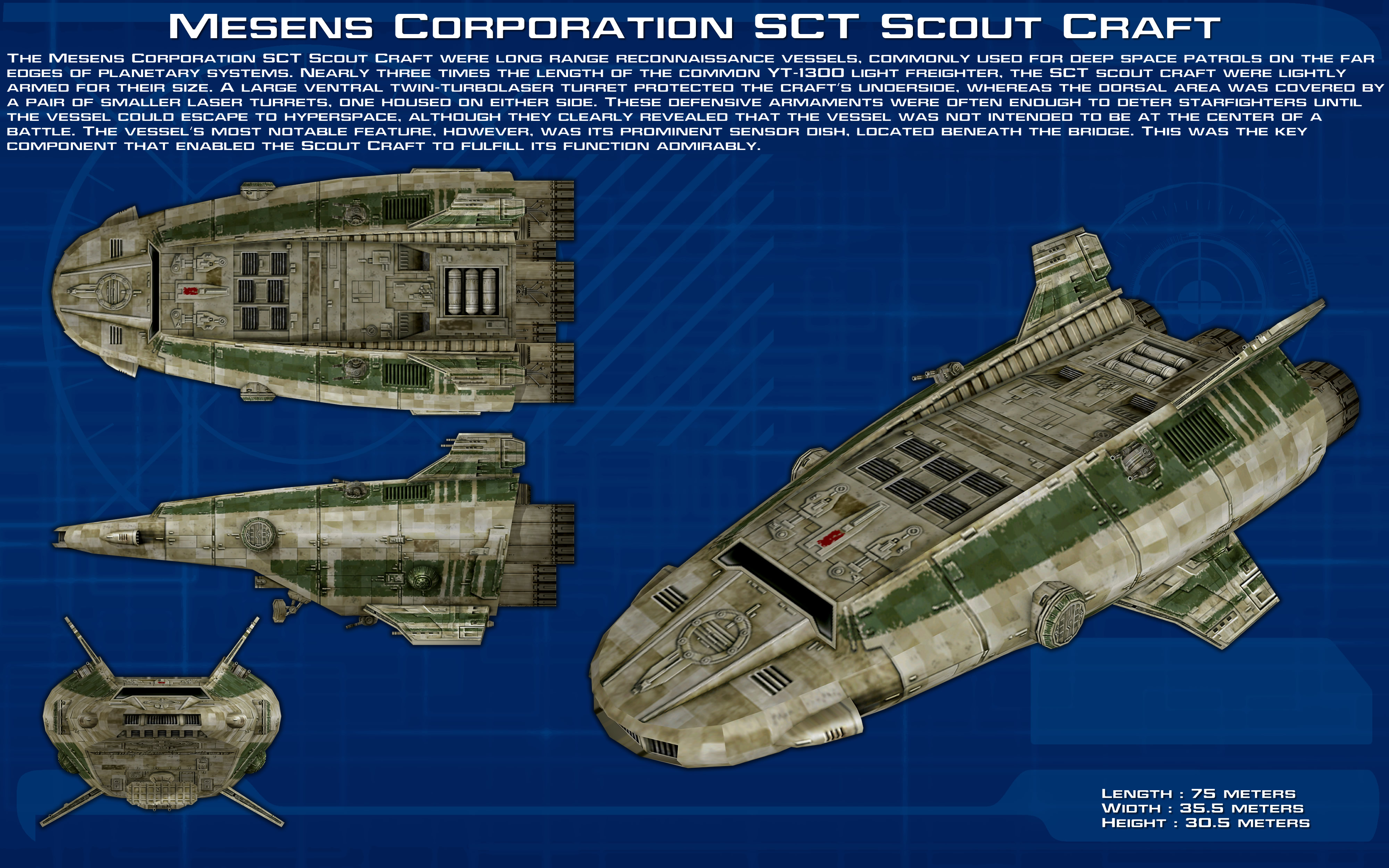 Mesens Corporation SCT Scout Craft ortho [New]