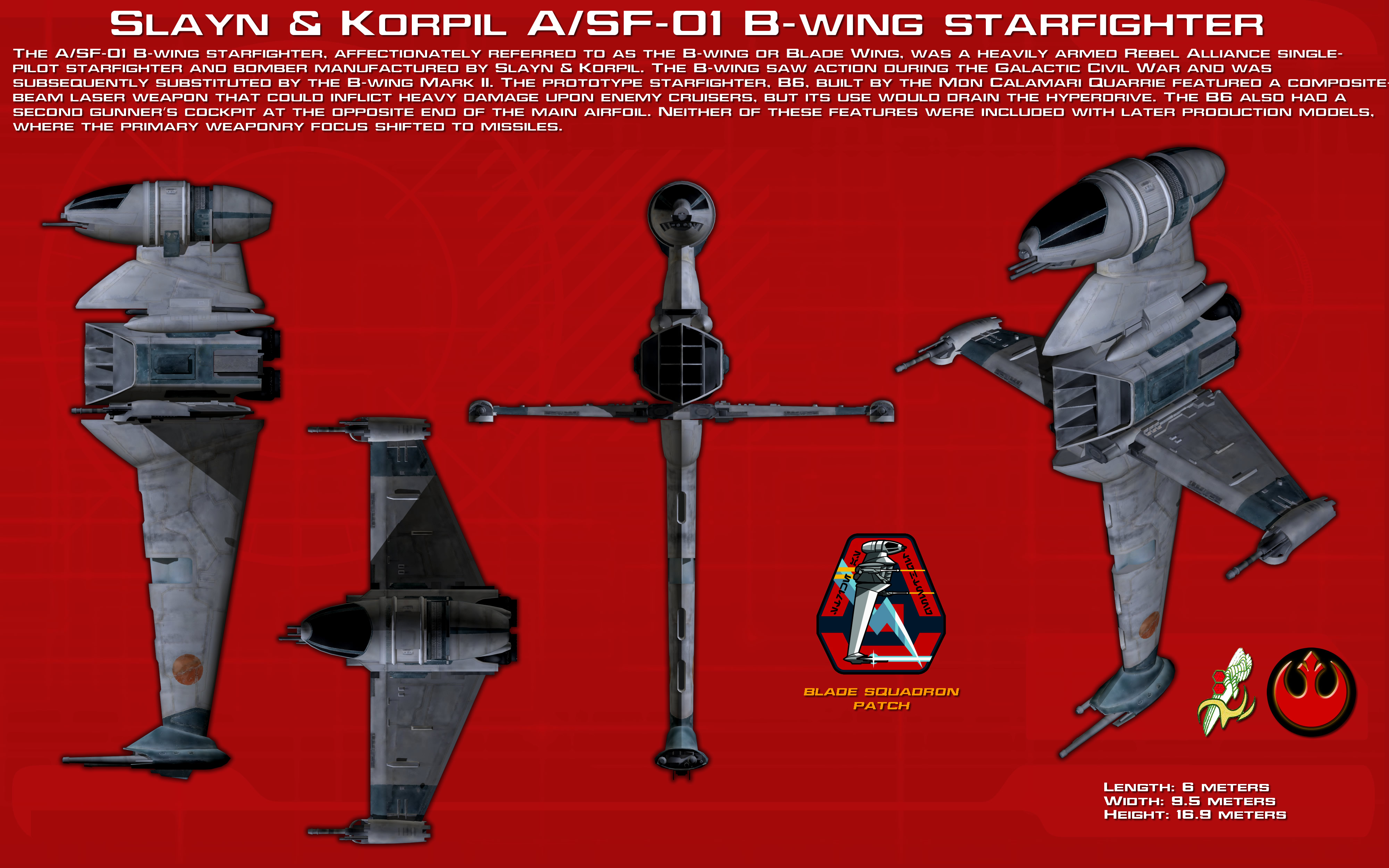 A-SF-01 B-wing starfighter ortho [Updated]