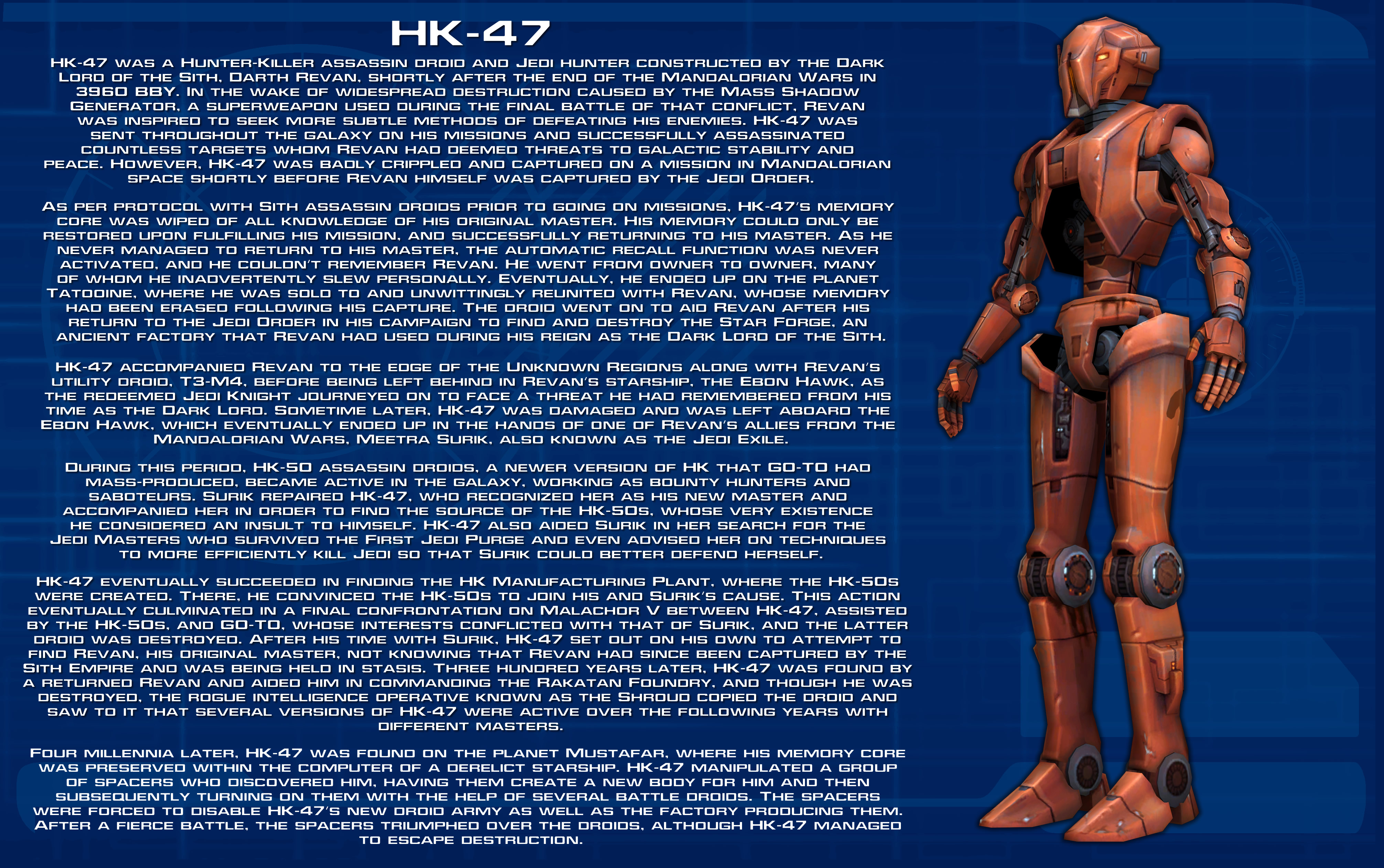 HK-47 character bio [New]