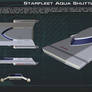 Starfleet Aqua Shuttle ortho [New]