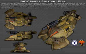 BAW Heavy Artillery Gun ortho [New]