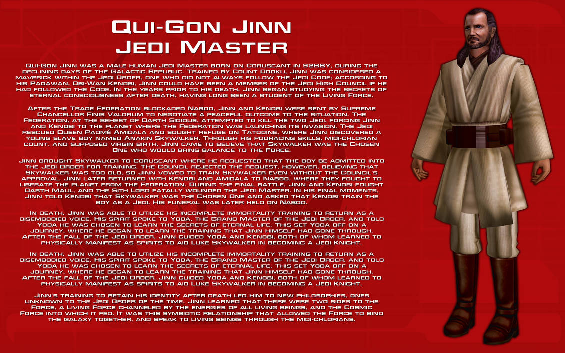 Qui-Gon Jinn Personality Type, MBTI - Which Personality?