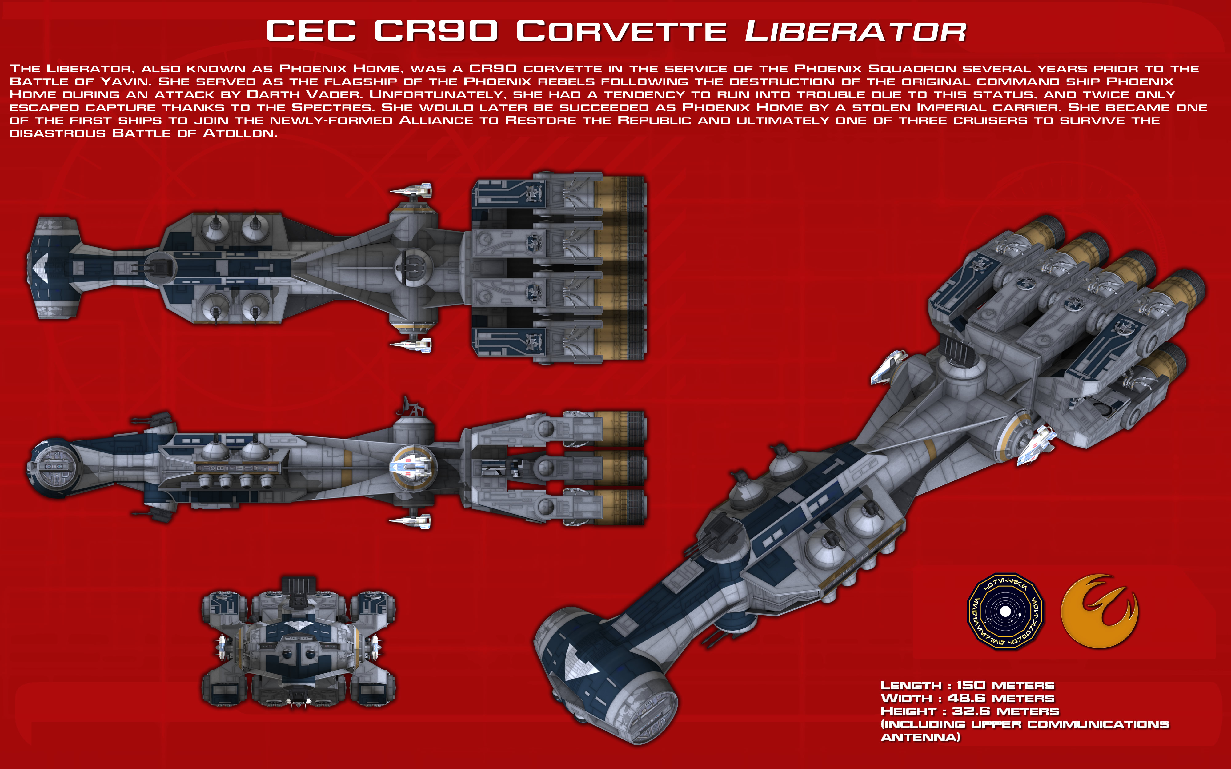 CEC CR90 Corvette Liberator ortho [New]