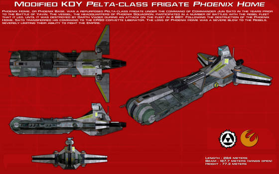KDY Pelta-class frigate Phoenix Home ortho [New]