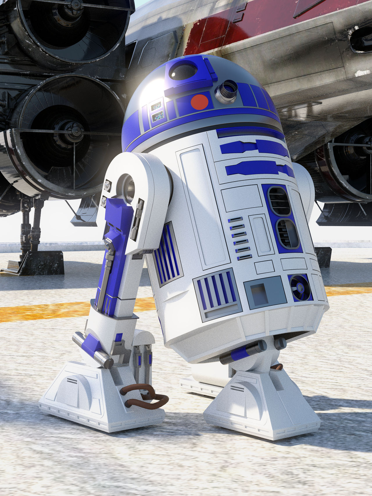 R2-D2 by unusualsuspex on DeviantArt