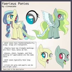 .:: closed species - faerieus ponies ::.