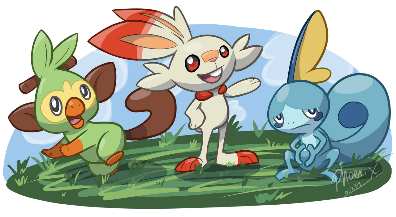 Galar Starters
