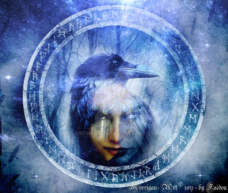 Morrigan's Runes Morrigan by SnowMagik on DeviantArt
