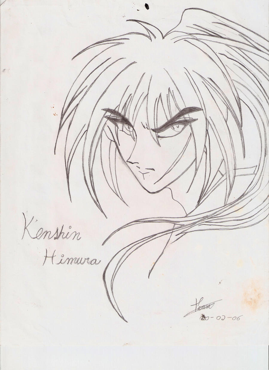 Kenshin Sketch by kenka1804 on DeviantArt