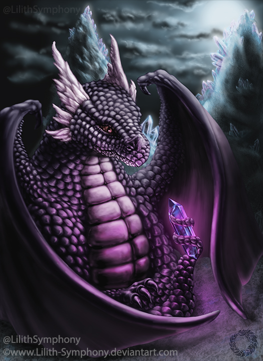 Dragon: Guardian of crystal