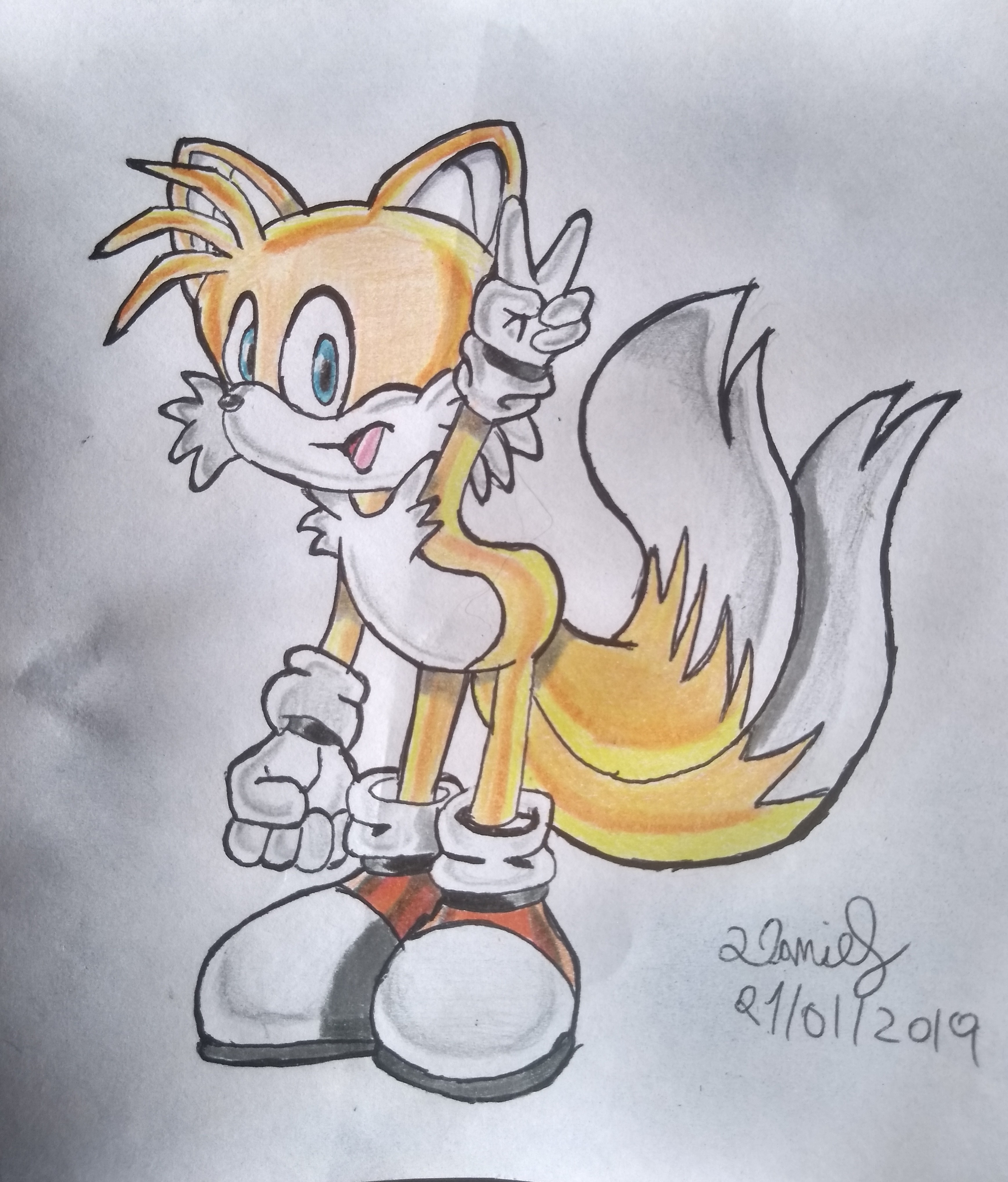 Tails - Sonic by Danartes23 on DeviantArt