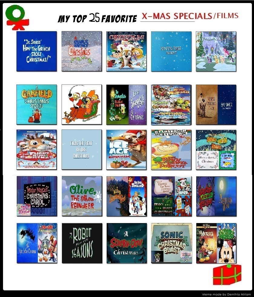 My Top 25 Favorite Christmas Specials and Films