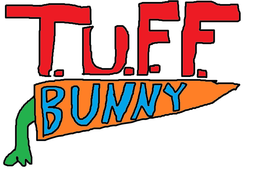 TUFF Bunny Logo by cartoonfanboyone on DeviantArt