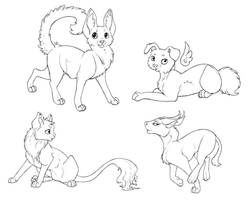 Fluffy Felines (Free to use Lines)