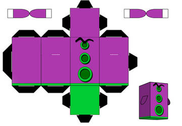 Purple Tentacle Cubee