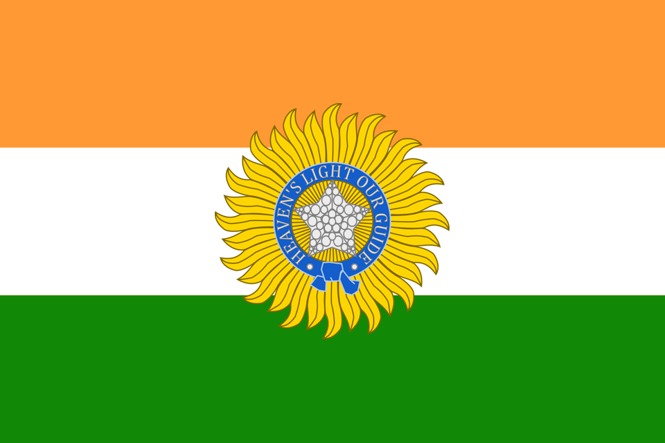 Pre Raj Flag Flag Of India Raj by MrJonathan09 on DeviantArt
