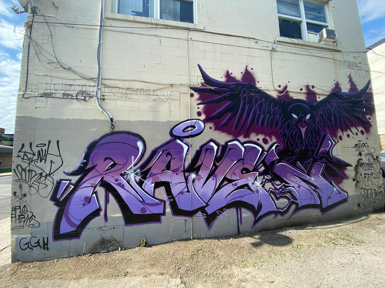 Graffiti Raven by DJ-Blast3R on DeviantArt