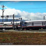 Amtrak's Veteran Unit + Siemens Charger