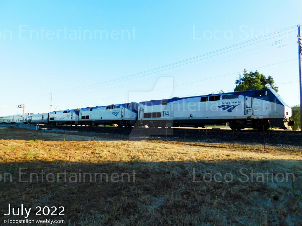 July 2022 Amtrak Triple Header by locostationphotos on DeviantArt