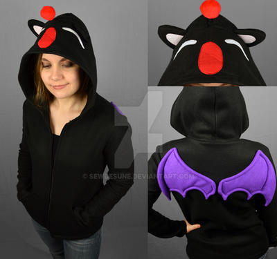 Black Moogle Hoodie