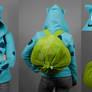 Bulbasaur Hoodie with Bulb Backpack