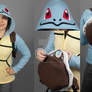 Squirtle Hoodie with Shell Backpack