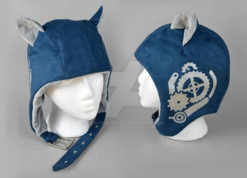 Steampunk Aviator Cap - The Engineer