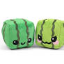 Square Watermelon Plush